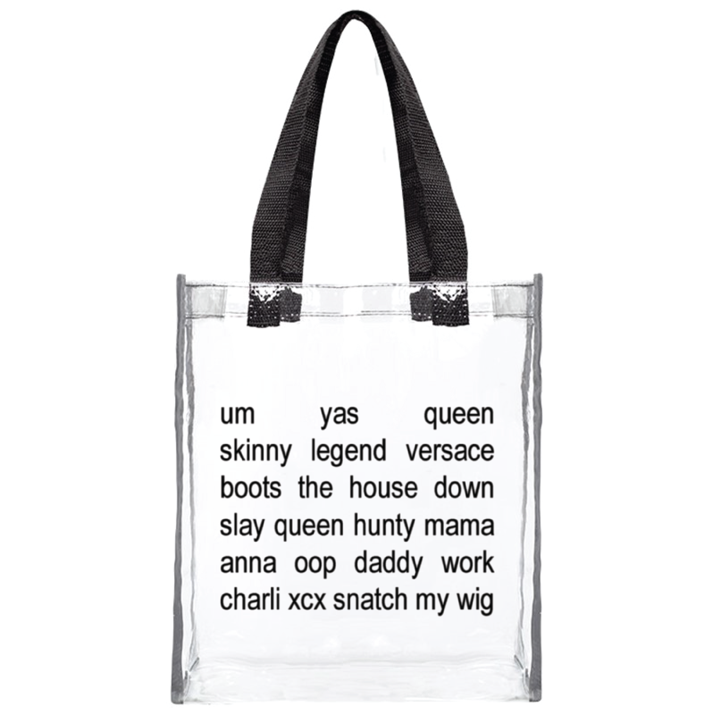 SNATCH MY WIG CONCERT TOTE