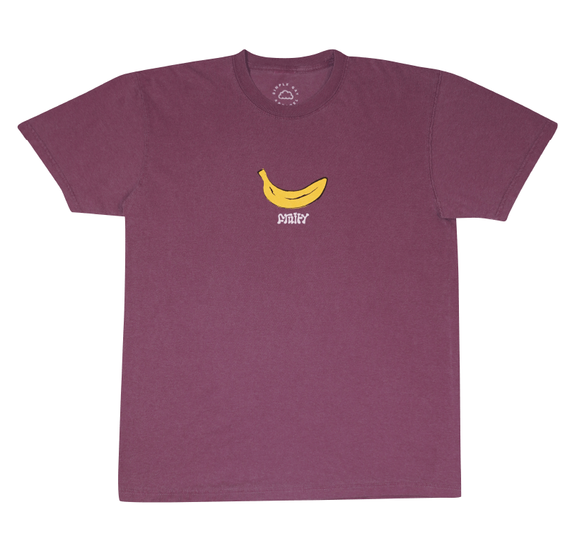 Banana Fruity Berry Shirt Clear Background Red T-Shirt Subtle Gay Pride Queer Fashion LGBTQ Clothing Inclusive Apparel