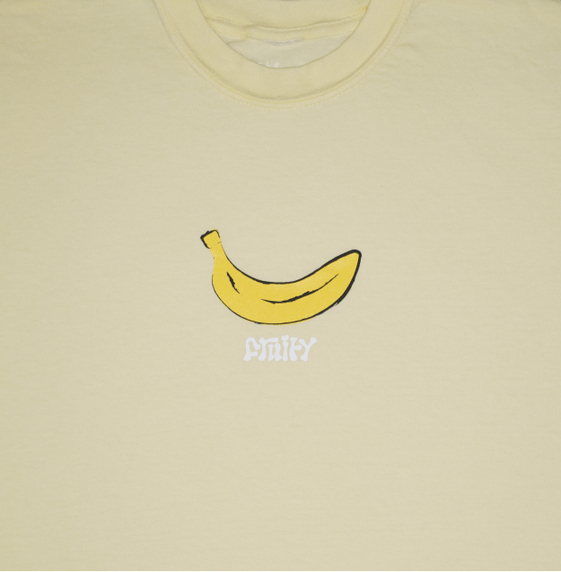 Banana Fruity Shirt Yellow T-Shirt Subtle Gay Pride Queer Fashion LGBTQ Clothing Inclusive Apparel